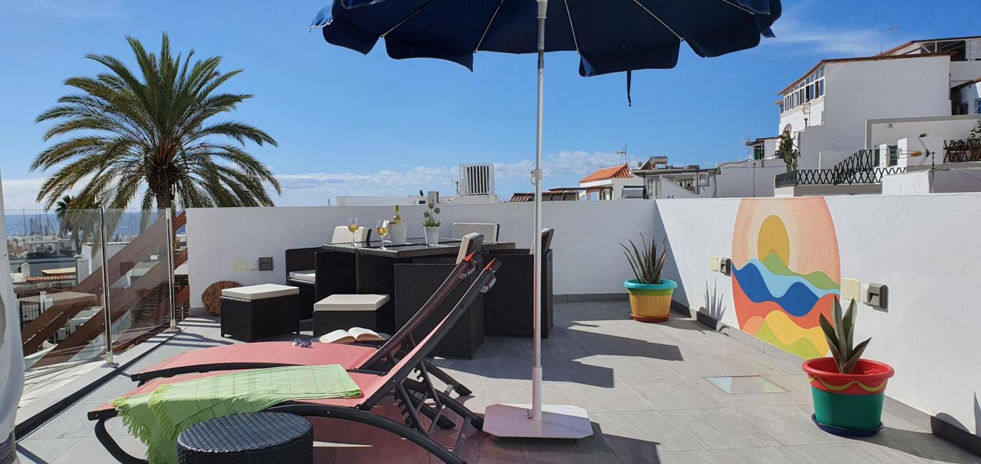 Hd Mogan Coral Apartments Puerto De Mogan Room photo